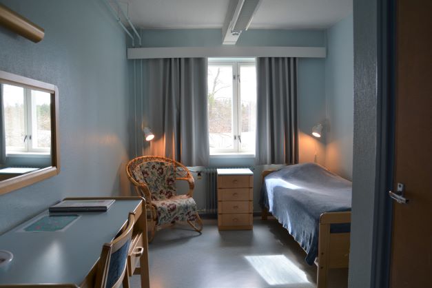 Hostellihuone yhden hengen huone