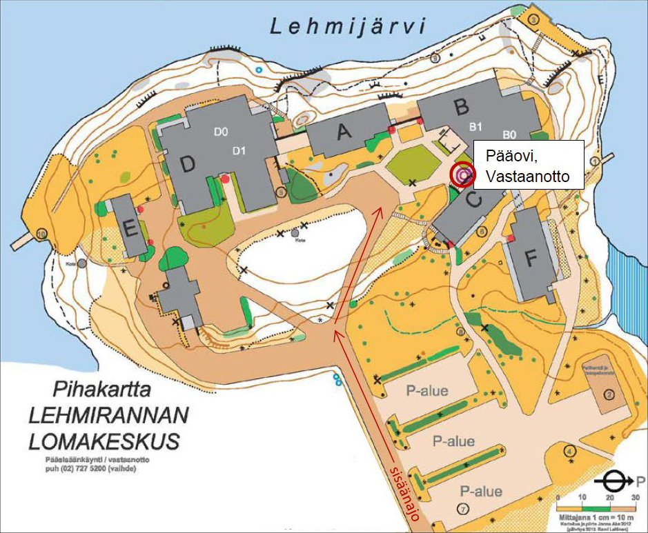 A map of Lehmiranta area